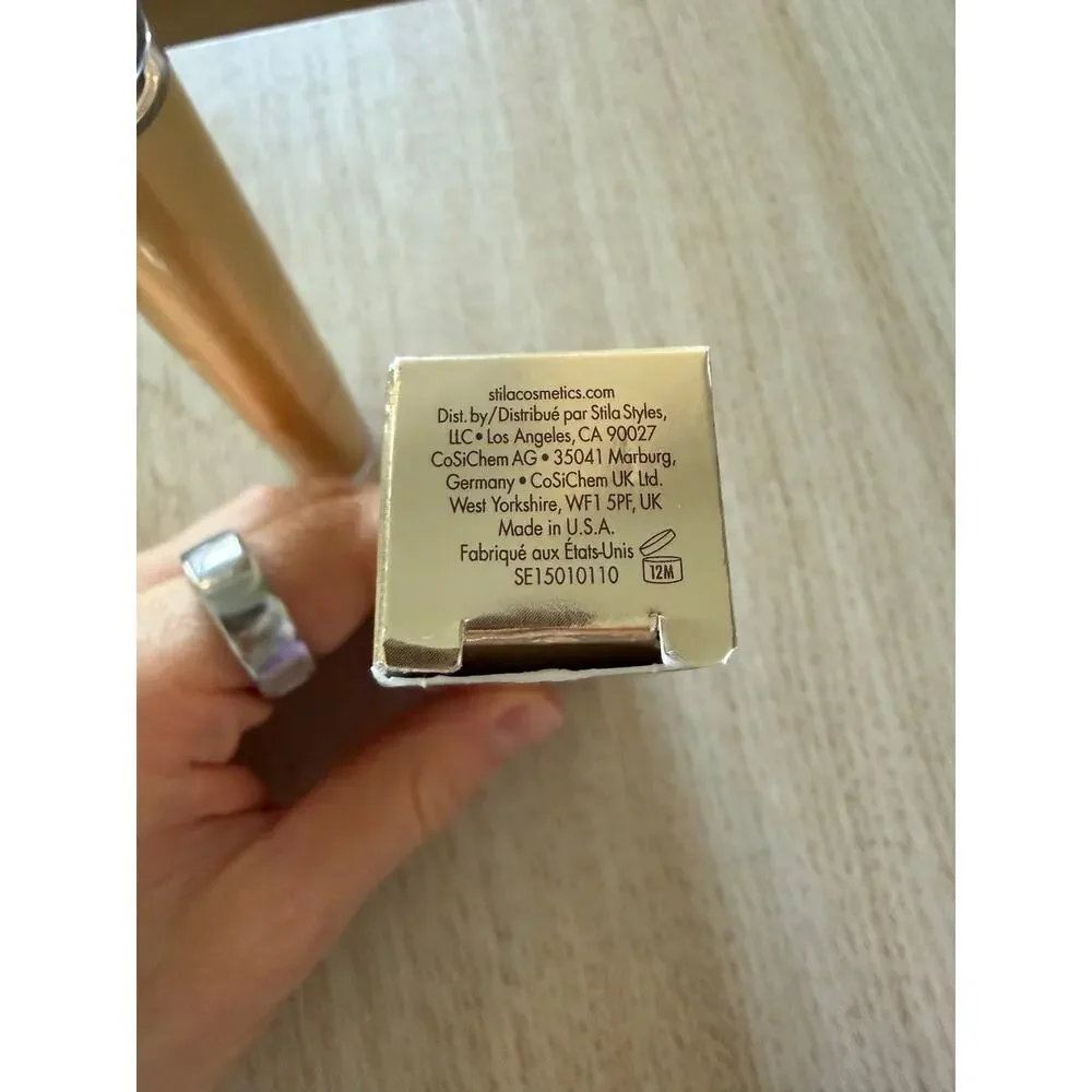$32 New Stila Blush & Bronze Hydro-Blur Cheek Duo - Apricot & Golden